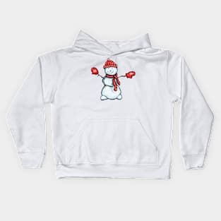 Snowman Kids Hoodie